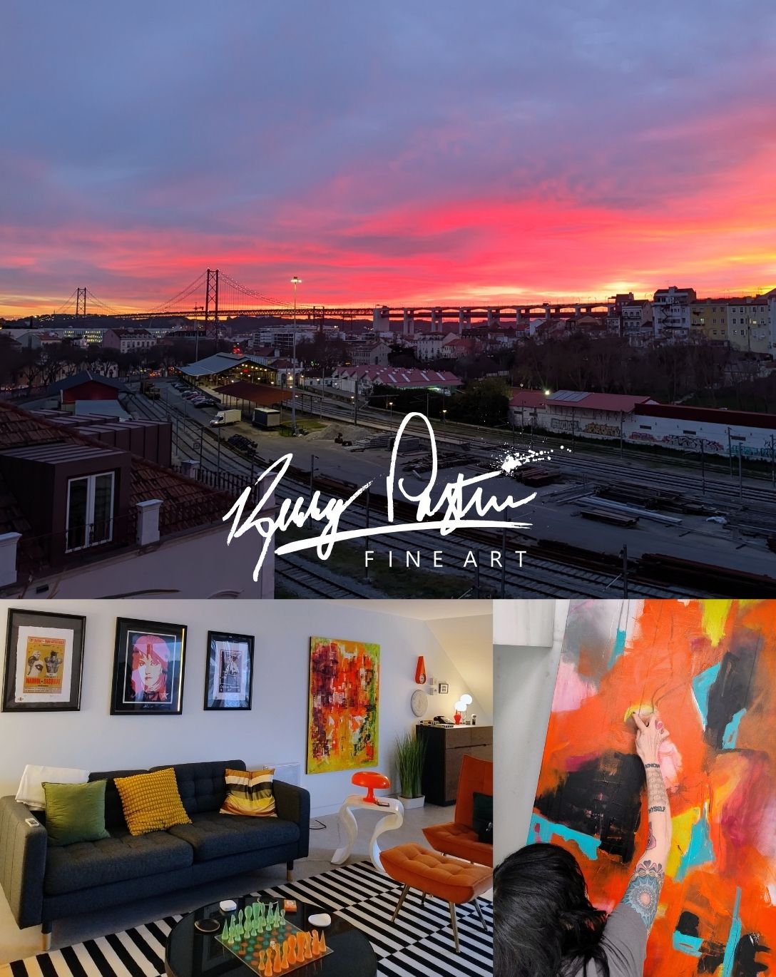 Kerry Pastine — Alcântara Studio, Lisbon